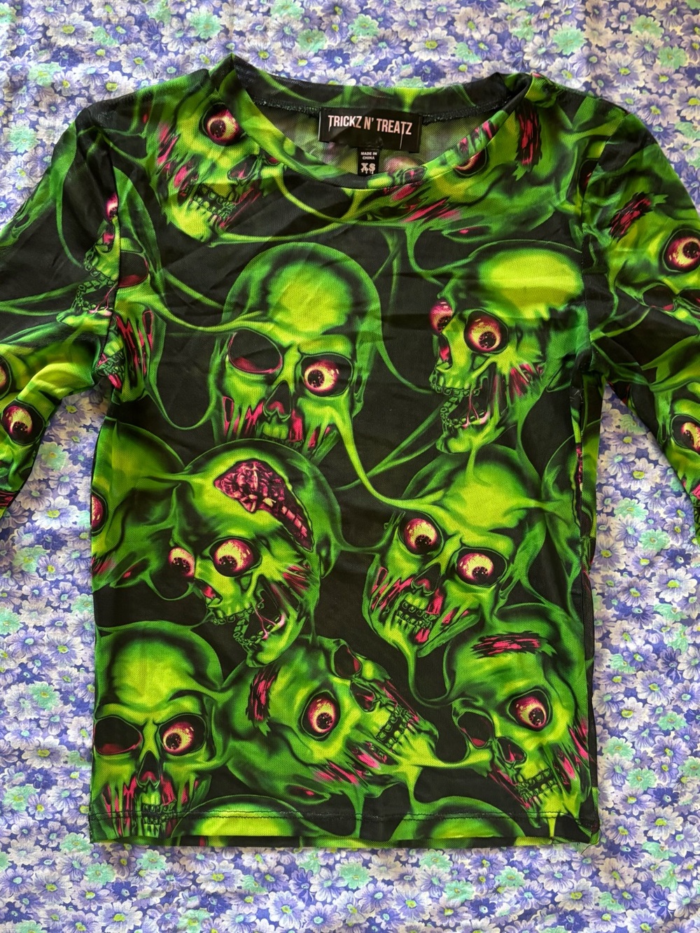 Zombie Sheer Top - Picture 9 of 11